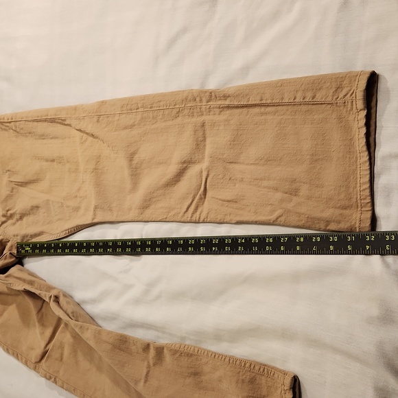 Levi's men's 513 Slim Straight beige jeans 36x32 red tab BB090 - Picture 13 of 16